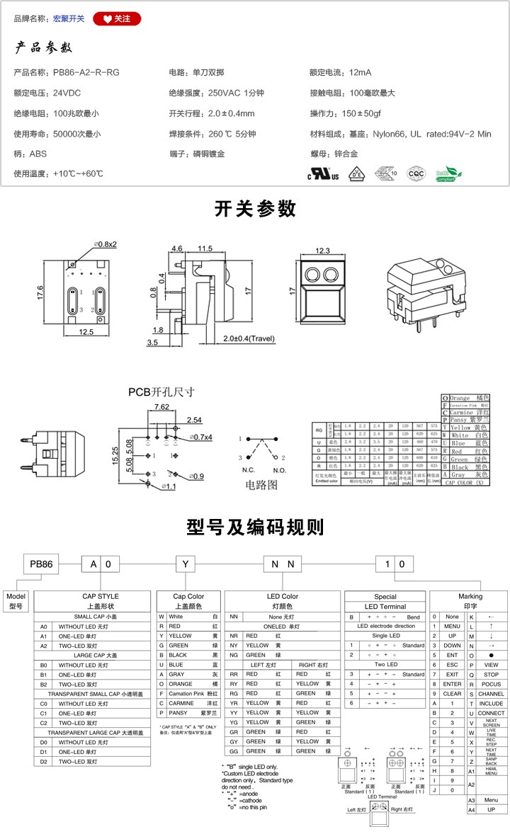 PB86-A2-R-RG按鍵開(kāi)關(guān)參數(shù)尺寸.jpg