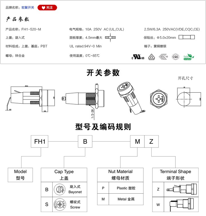 FH1-520-M保險絲座參數(shù)尺寸.jpg